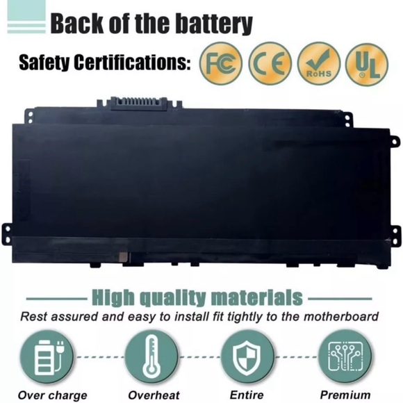 PV03XL PP03XL Battery for HP Pavilion x360 14M-DW 14-DV 14-DW 13-BB 14-DK 15-EH - Picture 5 of 10